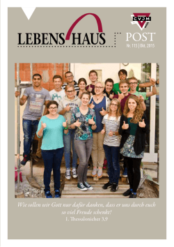 Lebenshauspost 115-2015