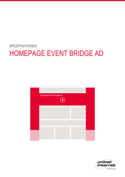 homepage event bridge ad