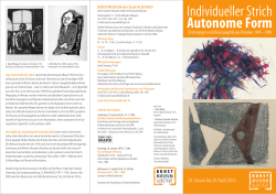 Individueller Strich Autonome Form