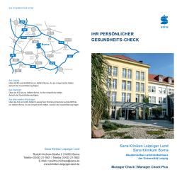 IHR PERS&Ouml;NLICHER GESUNDHEITS
