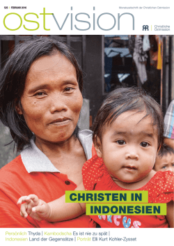 christen in indonesien - Christliche Ostmission