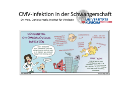 CMV-Infektion in der Schwangerschaft
