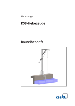 KSB - Hebezeuge