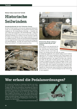 Historische Seilwinden - Unimog