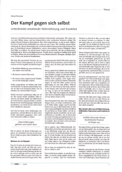 hier: Der Kampf gegen sich selbst