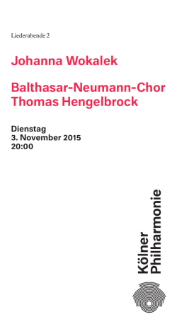 Johanna Wokalek Balthasar-Neumann