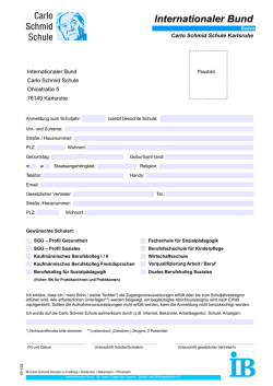 Internationaler Bund - Carlo Schmid Schulen