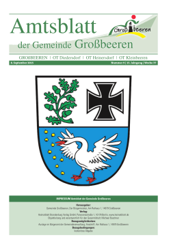 Amtsblatt September 2015