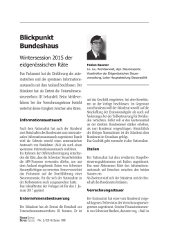 Artikel Steuer Revue