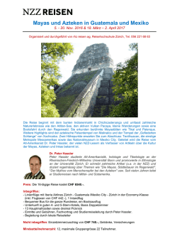 Druckversion PDF der Reiseunterlagen