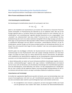 (2015): Was besagt die Heisenbergsche Unschärferelation?.
