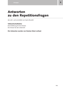 Antworten zu den Repetitionsfragen - BFO-net