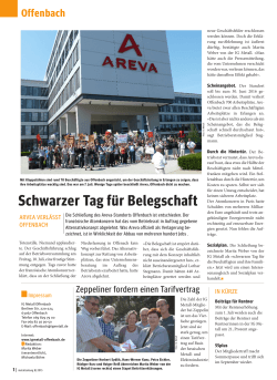 Metallzeitung Regionalseite Offenbach August 2015