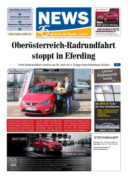 Oberösterreich-Radrundfahrt stoppt in Eferding - news