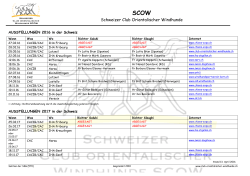 Schweizer Club Orientalischer Windhunde ( SCOW )