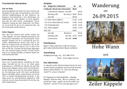 Flyer - Webseite von Wolfgang Hornung