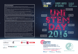 11 märz 2016 europe united by science - Max-Planck
