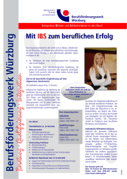 IBS - BFW W&uuml;rzburg
