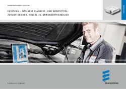 EASYSCAN &ndash; DAS NEUE DIAGNOSE