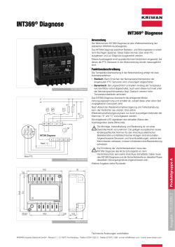 INT369&reg; Diagnose