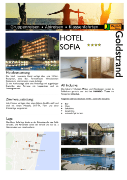 hotel sofia - Abireisen.com