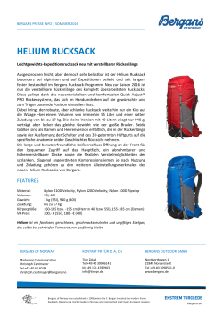 helium rucksack - Bergans of Norway