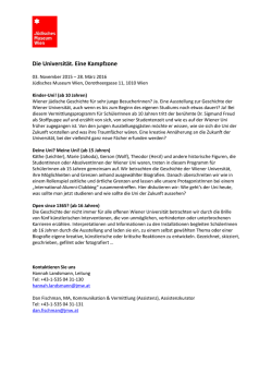 Die Universit&auml;t. Eine Kampfzone