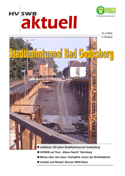 HVSWB Aktuell 02/2015 - Historischer Verein SWB e.V.