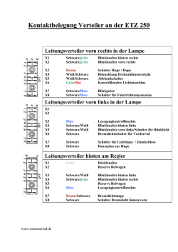 ETZ 250 Datenblatt