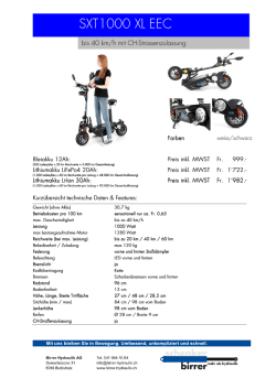 Datenblatt SXT1000 XL EEC