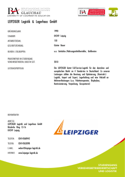 LEIPZIGER Logistik & Lagerhaus GmbH