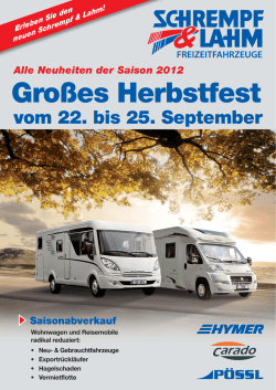 Herbstmailing 3_Layout 1 - Wohnwagen und Wohnmobile von