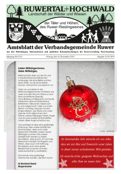 Holzerath - Verbandsgemeinde Ruwer
