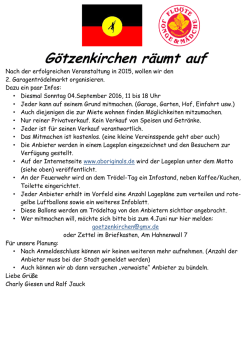 G&ouml;tzenkirchen r&auml;umt auf - Aboriginals G&ouml;tzenkirchen