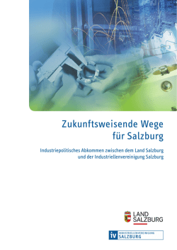 Industriepolitisches Abkommen 2015