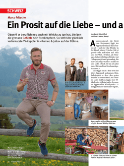 Ein Prosit auf die Liebe &ndash;und a uf das Drama