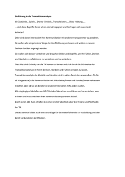 Drama- Dreieck&hellip;Transaktionen&hellip;..Okay