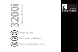 3200i Process Indicator User Guide Manuel Utilisateur
