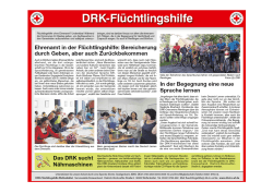 DRK-Fl&uuml;chtlingshilfe - DRK-Kreisverband Wolfenb&uuml;ttel