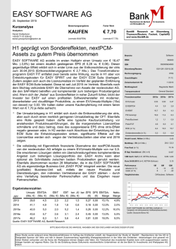 easy software ag