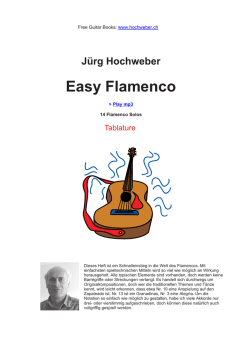 Easy Flamenco - J&uuml;rg Hochweber