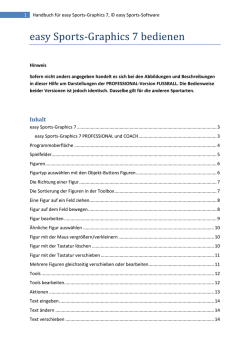 Handbuch f&uuml;r easy Sports-Graphics 7, &copy; easy Sports
