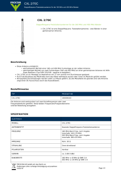 CXL 2/70C - PROCOM A/S