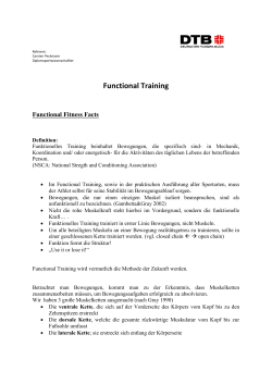 DTB Script Einführung in Functional Training_ Carsten Peckmann