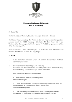 Satzung als pdf-Datei herunterladen - Deutsche Barkeeper