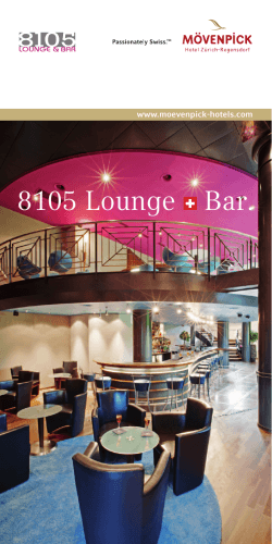 8105 Lounge Bar. - Mövenpick Hotel & Resorts Mövenpick Hotel