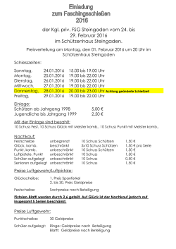 Programm 2016