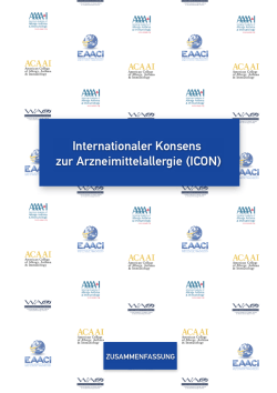 Internationaler Konsens zur Arzneimittelallergie (ICON)