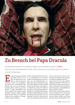 Zu Besuch bei Papa Dracula