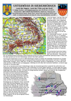 Unterwegs in siebenbürgen